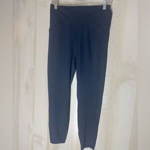 Spyder navy blue leggings with pockets size XL‎